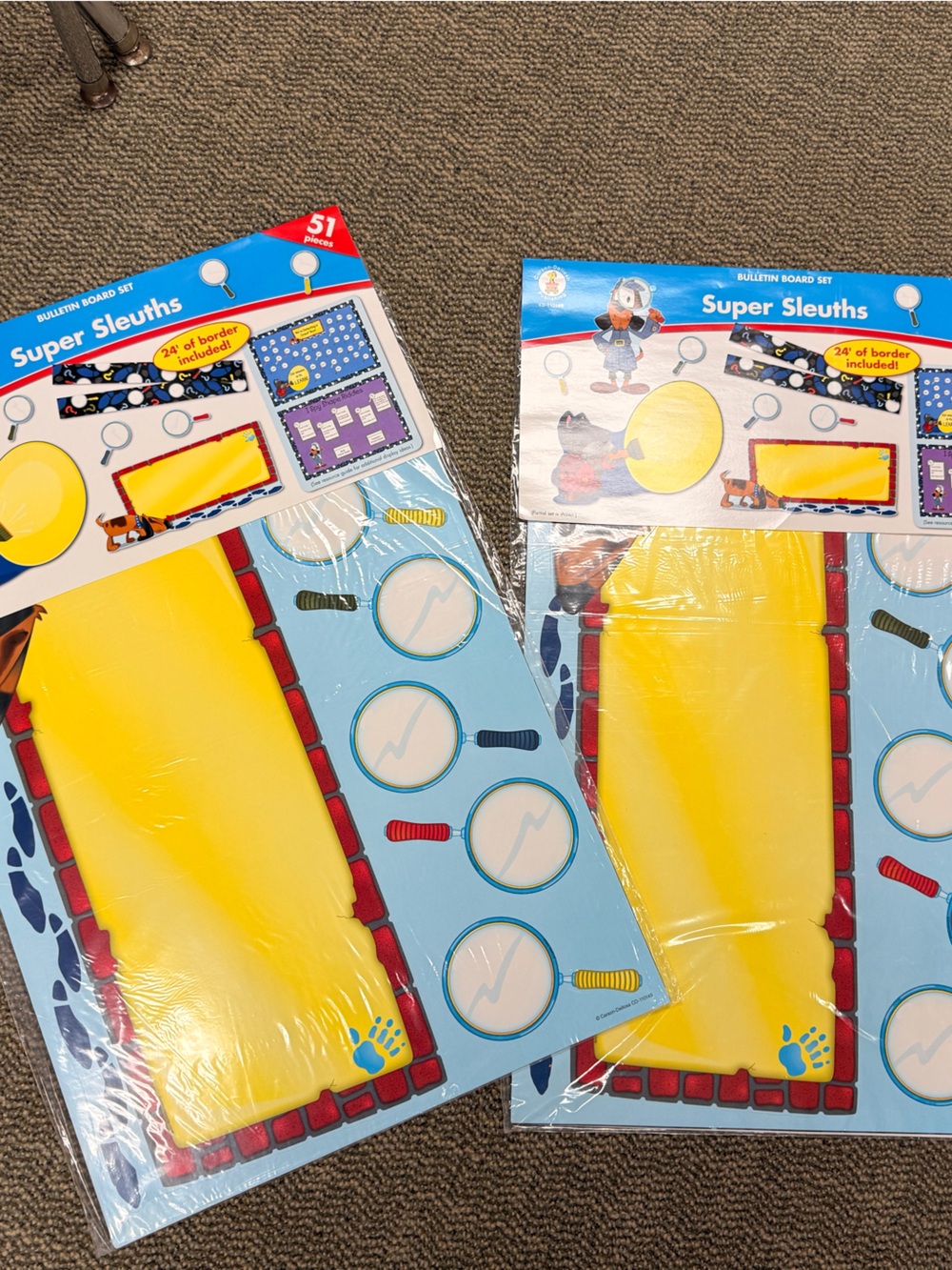 Carson Dellosa Super Sleuth Bulletin Board Set